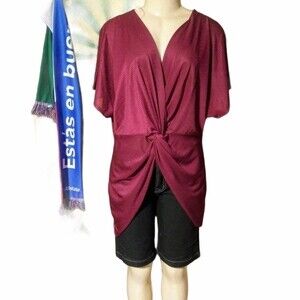 Sexy Magenta Top Plus Size